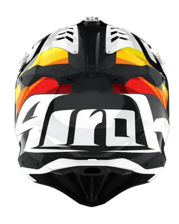 Мотокрос каска AIROH AVIATOR 3 RAINBOW/WHITE GLOSS