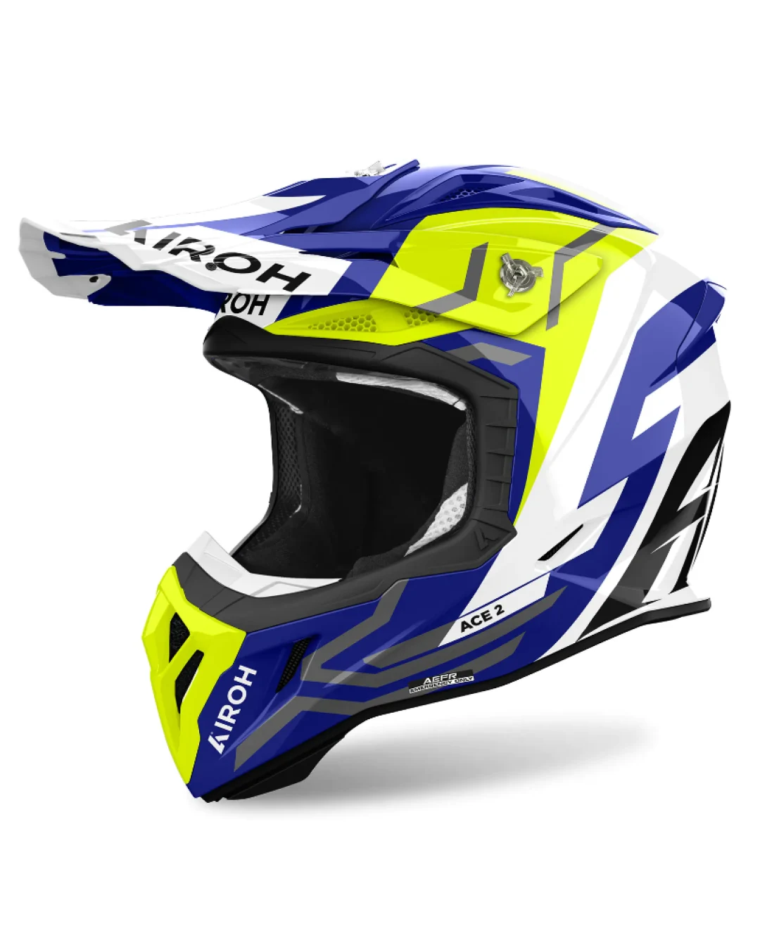 Мотокрос каска AIROH AVIATOR ACE 2 GROUND YELLOW GLOSS