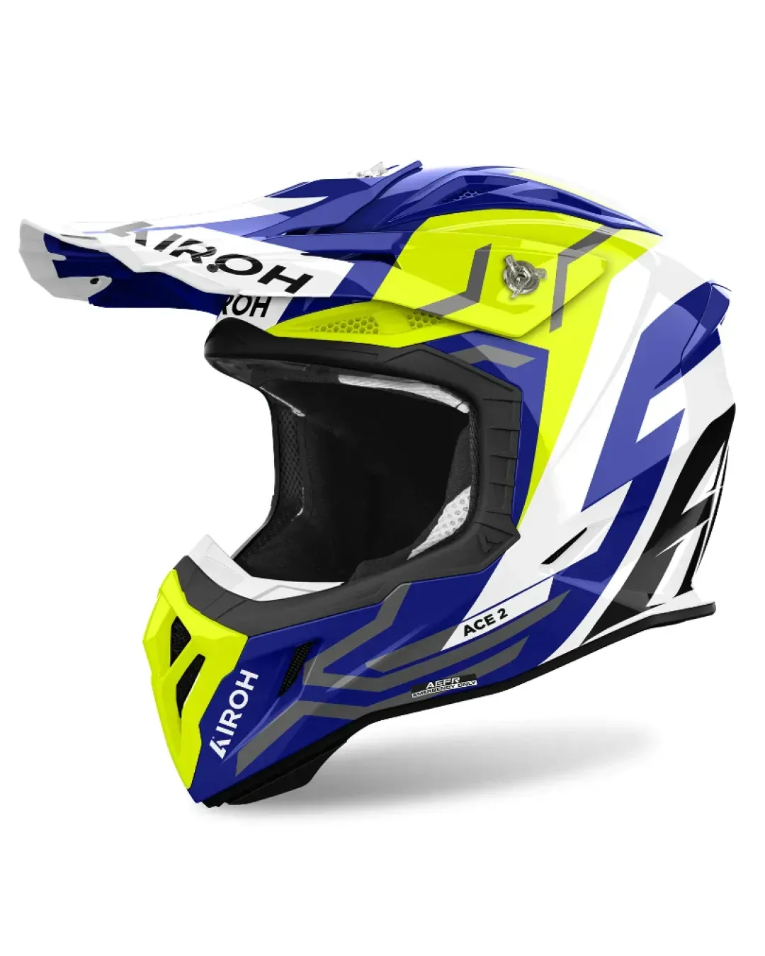 Мотокрос каска AIROH AVIATOR ACE 2 GROUND YELLOW GLOSS