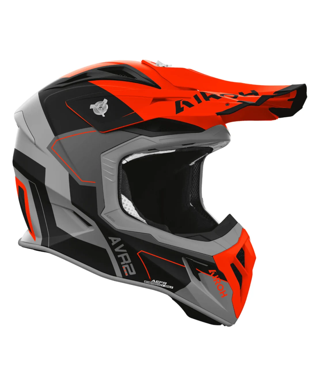 Мотокрос каска AIROH AVIATOR ACE 2 SHIELD ORANGE MATT