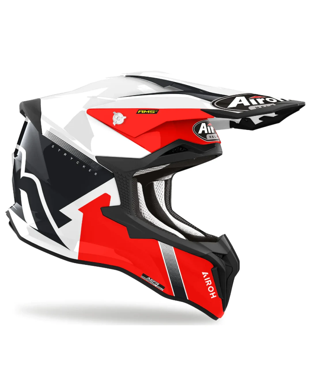 Мотокрос каска AIROH STRYCKER BLAZER RED GLOSS