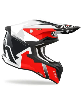 Мотокрос каска AIROH STRYCKER BLAZER RED GLOSS