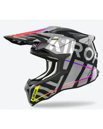 Мотокрос каска AIROH STRYCKER BRAVE GRAY GLOSS