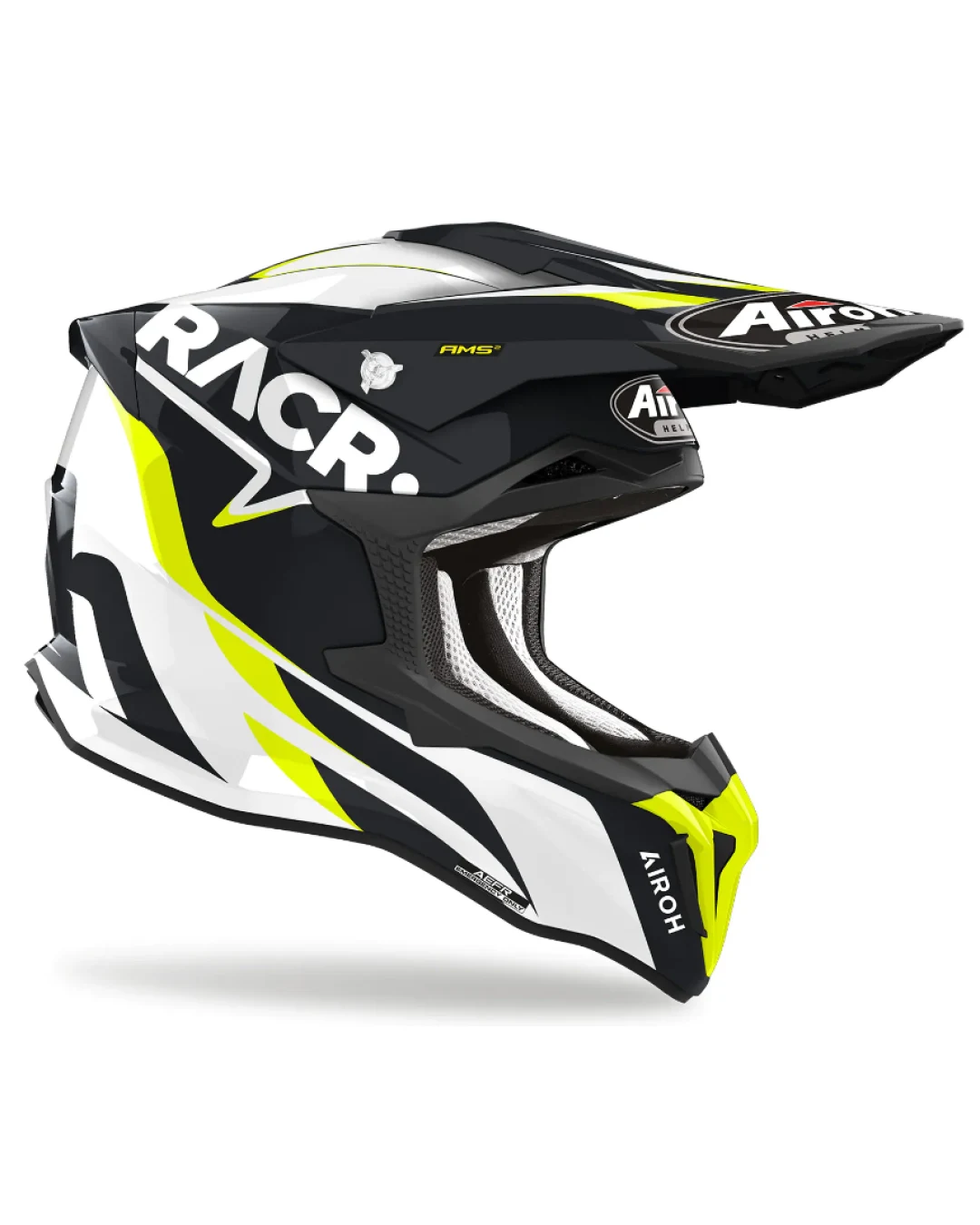 Мотокрос каска AIROH STRYCKER RACR GLOSS