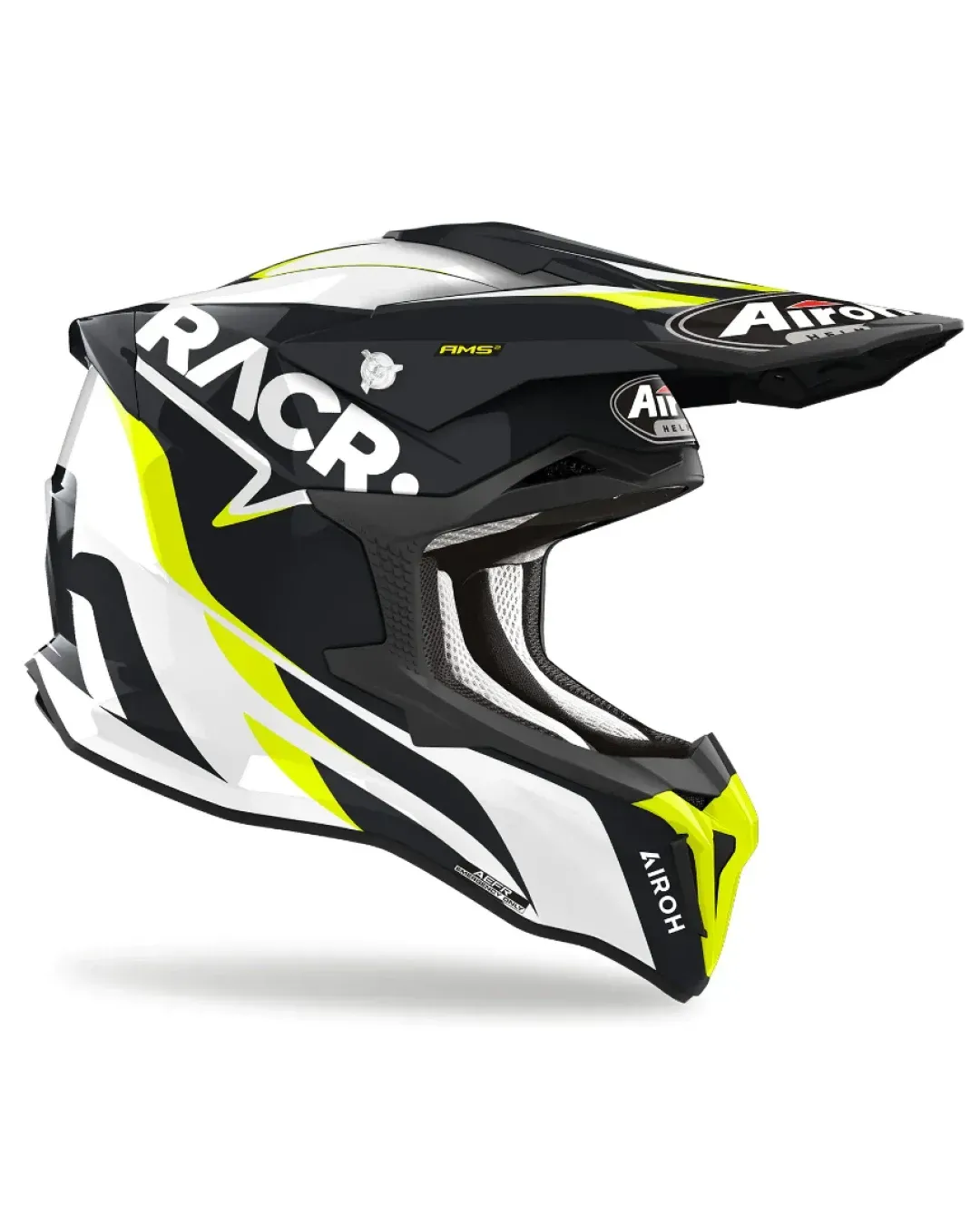 Мотокрос каска AIROH STRYCKER RACR GLOSS