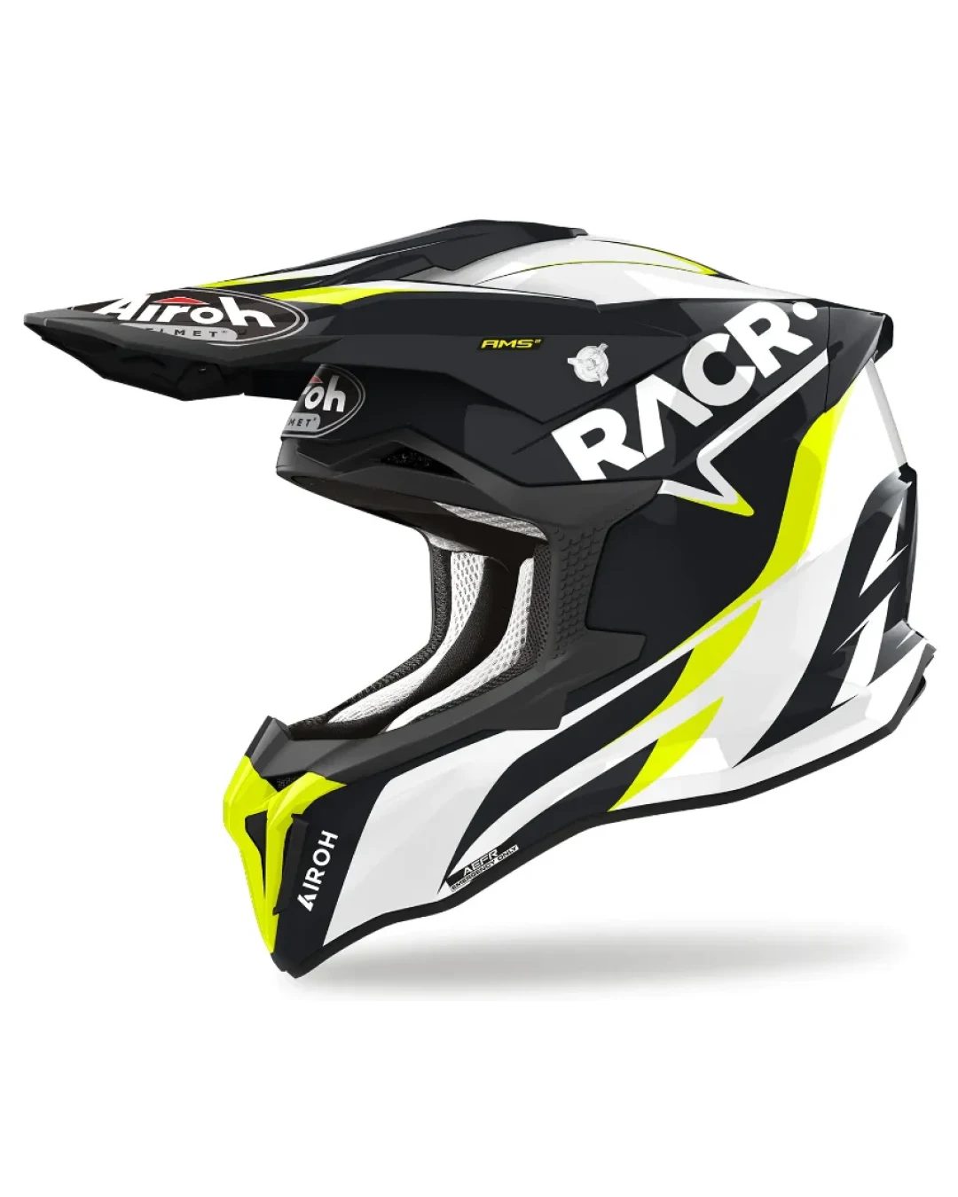 Мотокрос каска AIROH STRYCKER RACR GLOSS