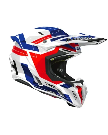 Мотокрос каска AIROH TWIST 3 DYNASTY BLUE/RED GLOSS