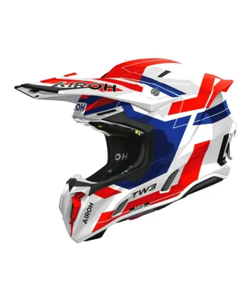 Мотокрос каска AIROH TWIST 3 DYNASTY BLUE/RED GLOSS