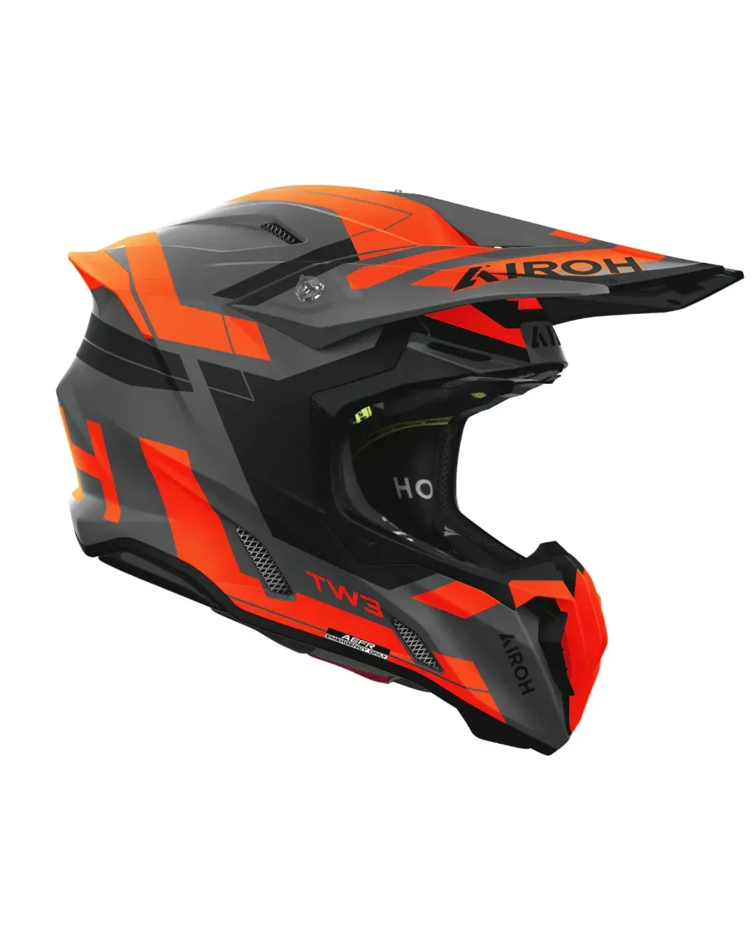 Мотокрос каска AIROH TWIST 3 DYNASTY ORANGE MATT