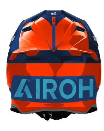 Мотокрос каска AIROH TWIST 3 FANCY ORANGE/BLUE GLOSS