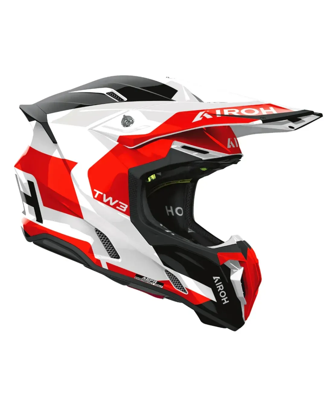 Мотокрос каска AIROH TWIST 3 FANCY RED GLOSS