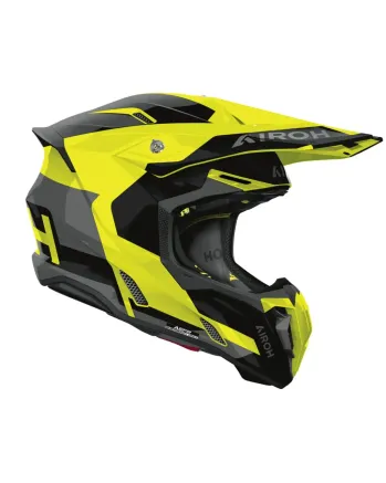 Мотокрос каска AIROH TWIST 3 FANCY YELLOW GLOSS