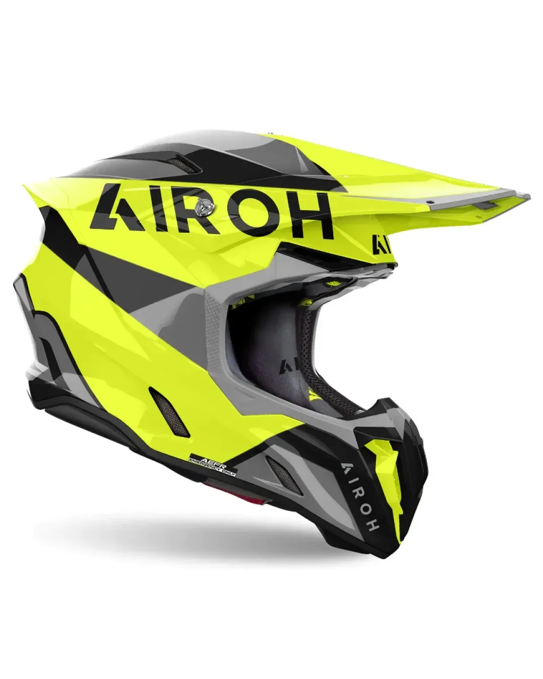 Мотокрос каска AIROH TWIST 3 KING YELLOW GLOSS