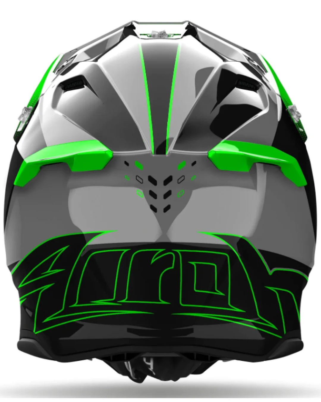 Мотокрос каска AIROH TWIST 3 SHARD GREEN GLOSS