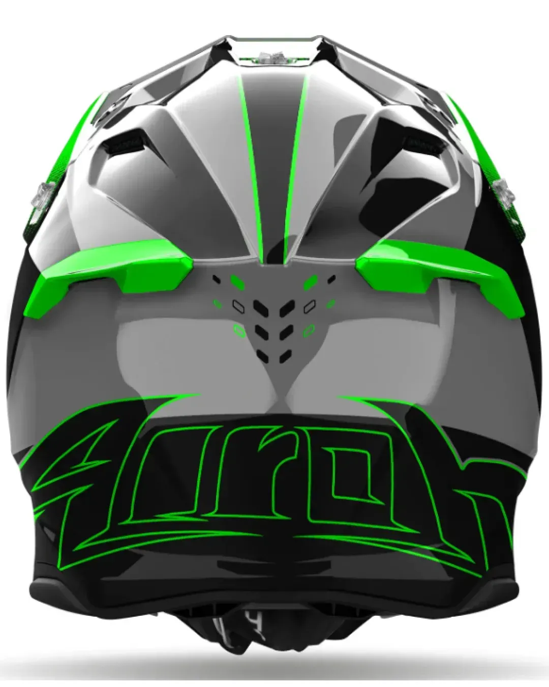 Мотокрос каска AIROH TWIST 3 SHARD GREEN GLOSS