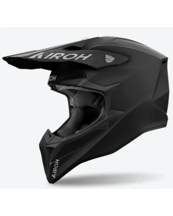 Мотокрос каска AIROH WRAAAP BLACK MATT