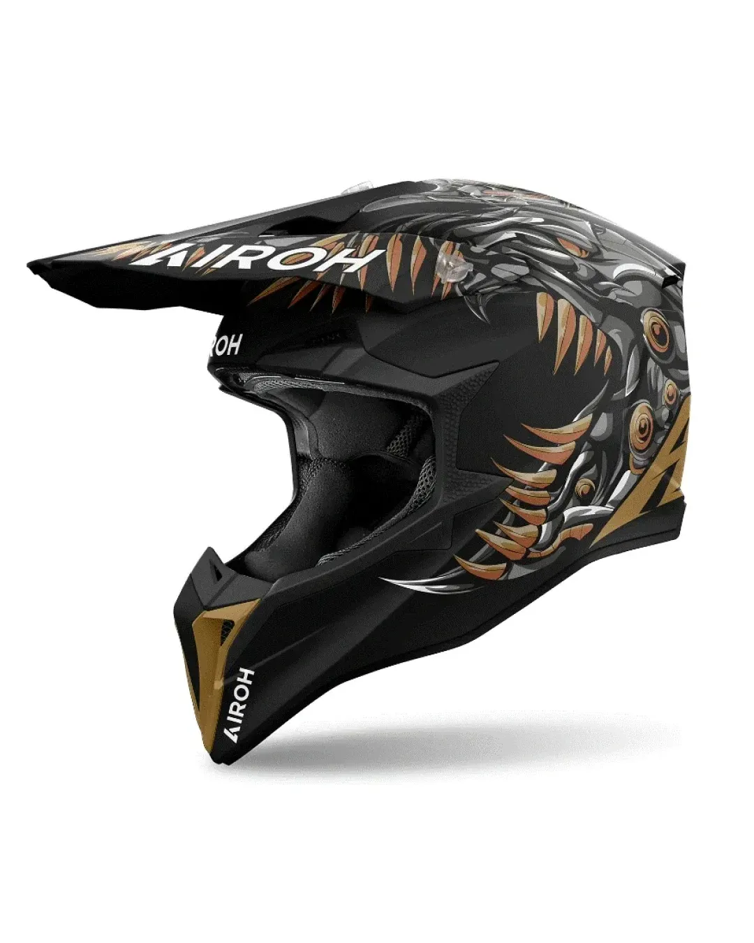 Мотокрос каска AIROH WRAAAP CYBORG