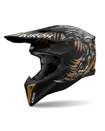 Мотокрос каска AIROH WRAAAP CYBORG