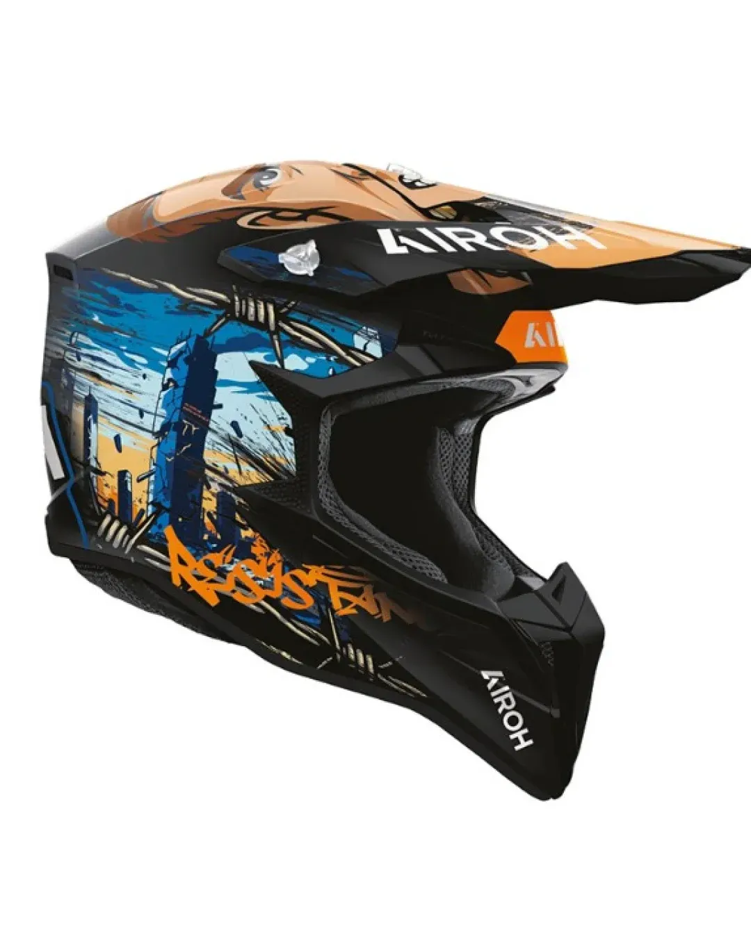 Мотокрос каска AIROH WRAAAP GEAR MATT