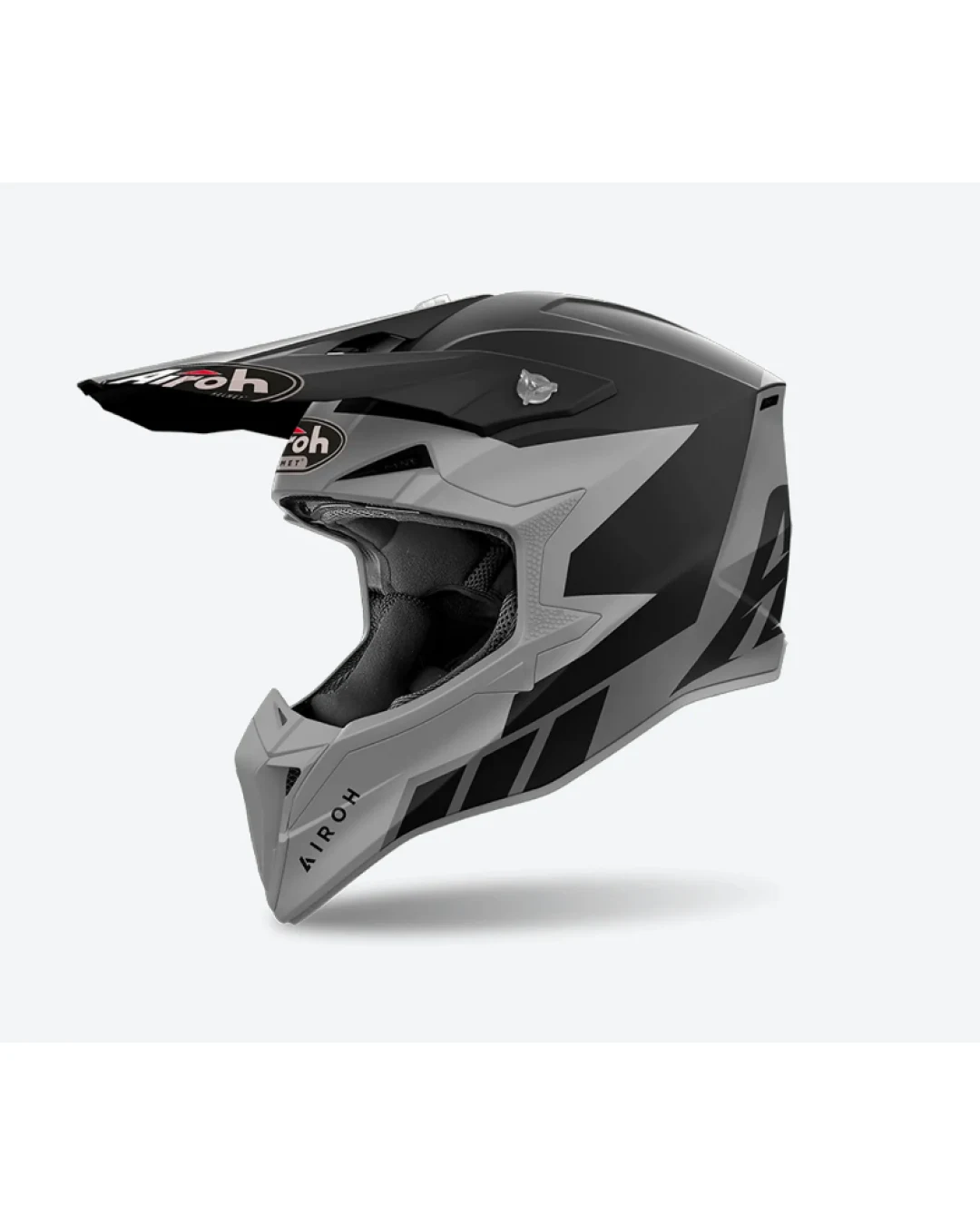 Мотокрос каска AIROH WRAAAP RELOADED ANTHRACITE MATT