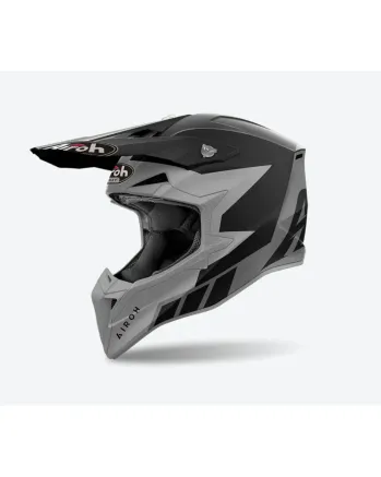 Мотокрос каска AIROH WRAAAP RELOADED ANTHRACITE MATT