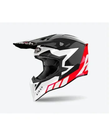 Мотокрос каска AIROH WRAAAP RELOADED RED GLOSS