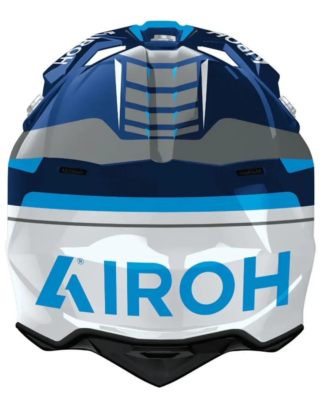 Мотокрос каска AIROH WRAAAP VISION Conquer Blue Gloss
