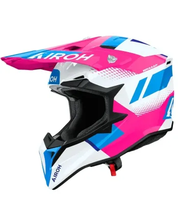 Мотокрос каска AIROH WRAAAP VISION PINK GLOSS