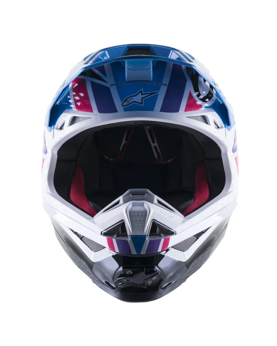 Мотокрос каска ALPINESTAR SM10 TLD Edition 23 BLUE/MULTI