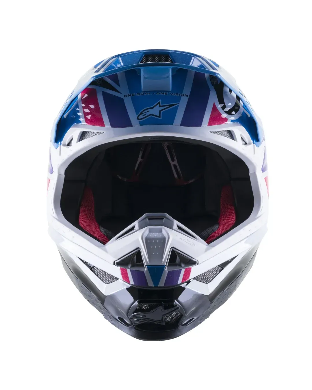 Мотокрос каска ALPINESTAR SM10 TLD Edition 23 BLUE/MULTI