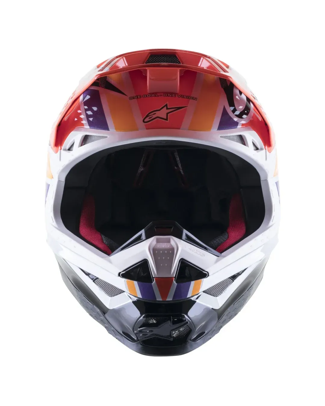 Мотокрос каска ALPINESTAR SM10 TLD Edition 23 RED/MULTI