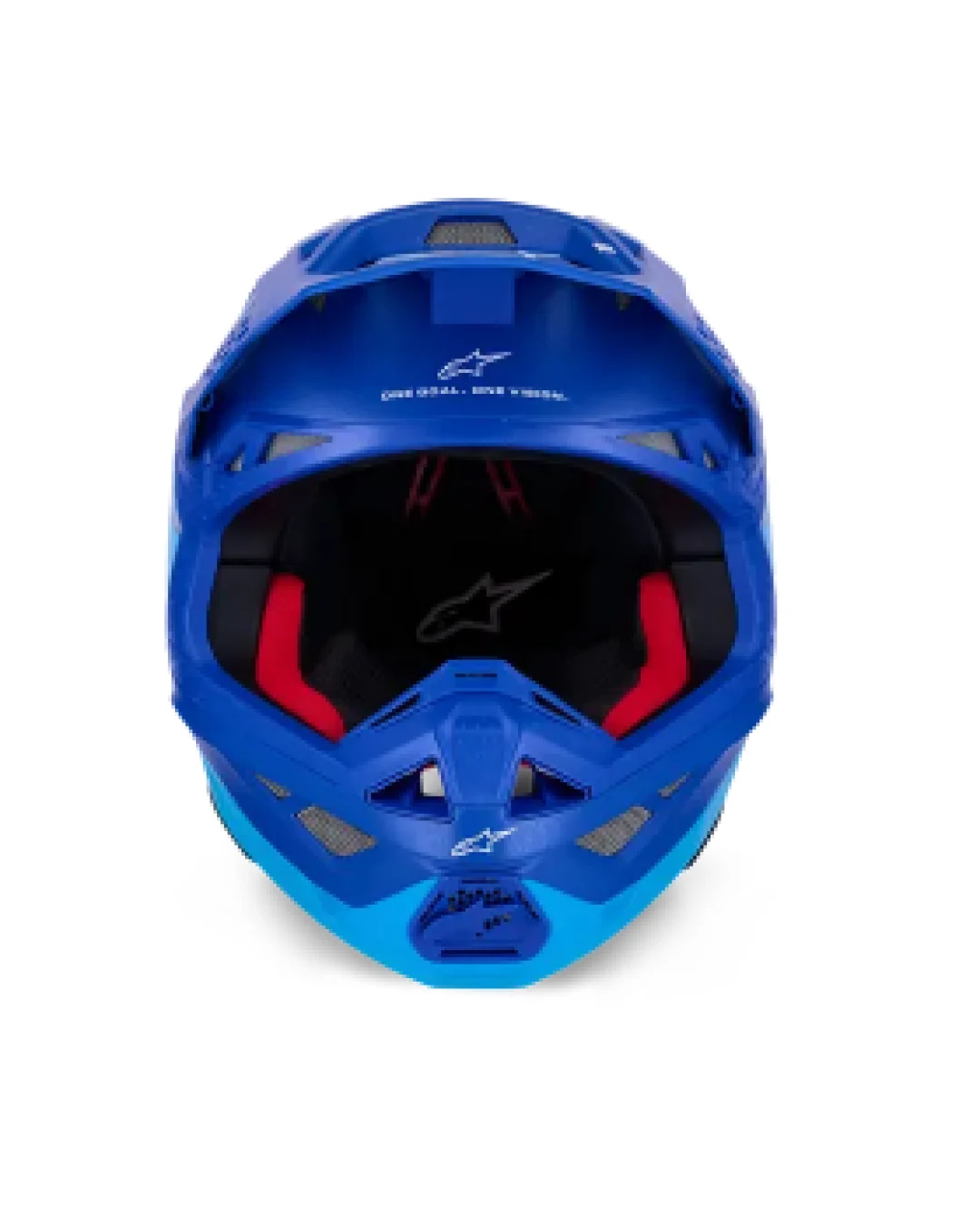 Мотокрос каска ALPINESTARS S-M10 FLOOD BLUE/BLK-CARB
