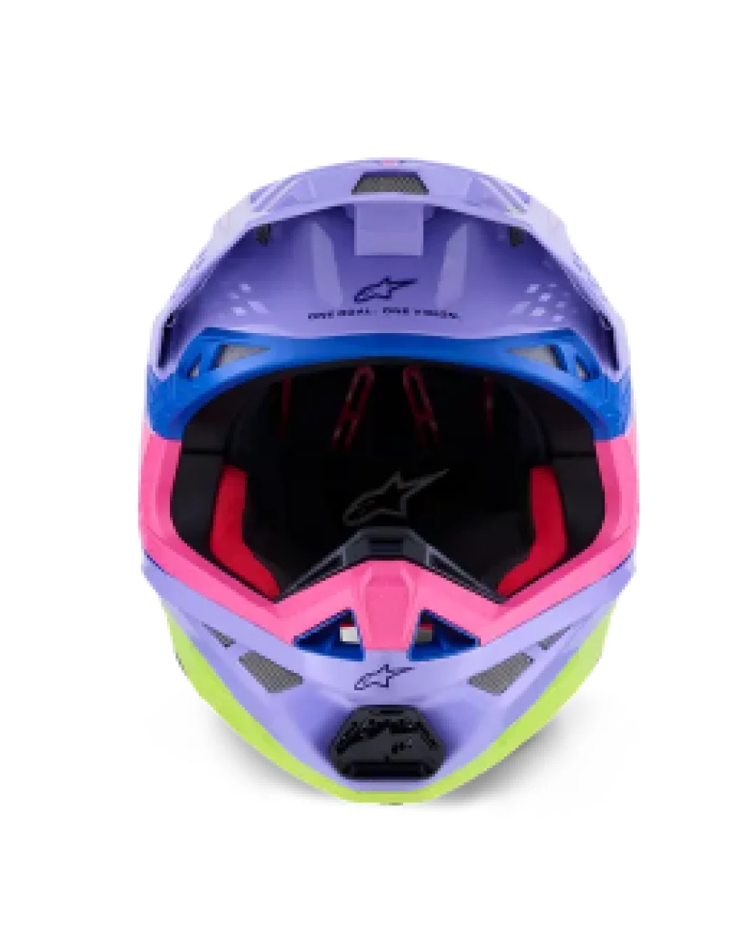 Мотокрос каска ALPINESTARS S-M10 JETT PURPLE/PINK