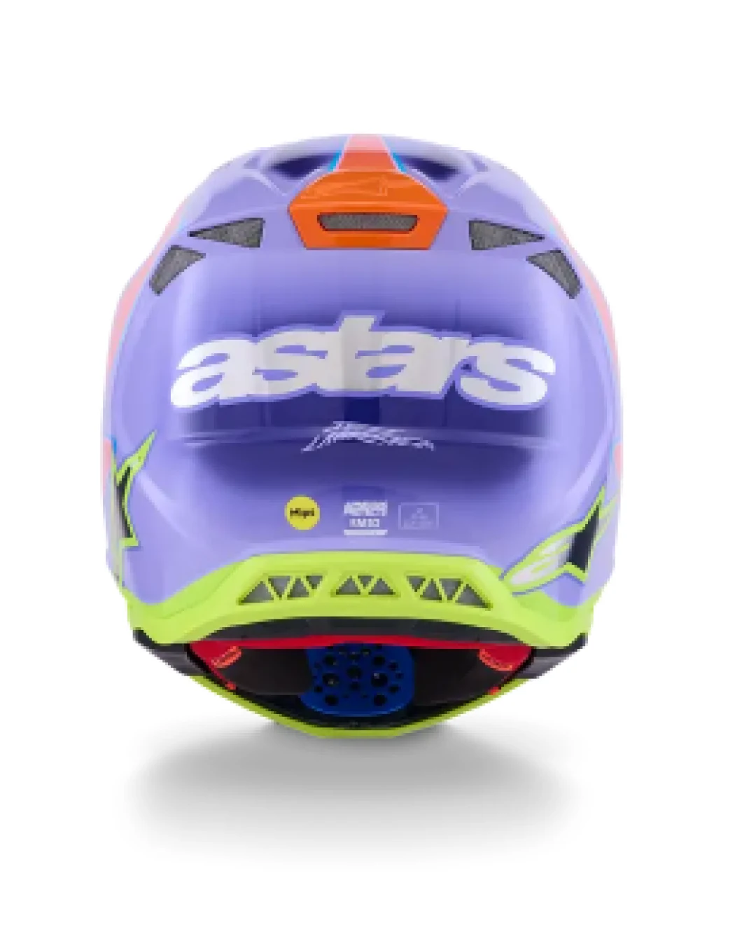 Мотокрос каска ALPINESTARS S-M10 JETT PURPLE/PINK