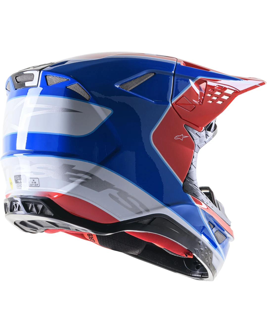 Мотокрос каска ALPINESTARS SM10 AEON RD/BL