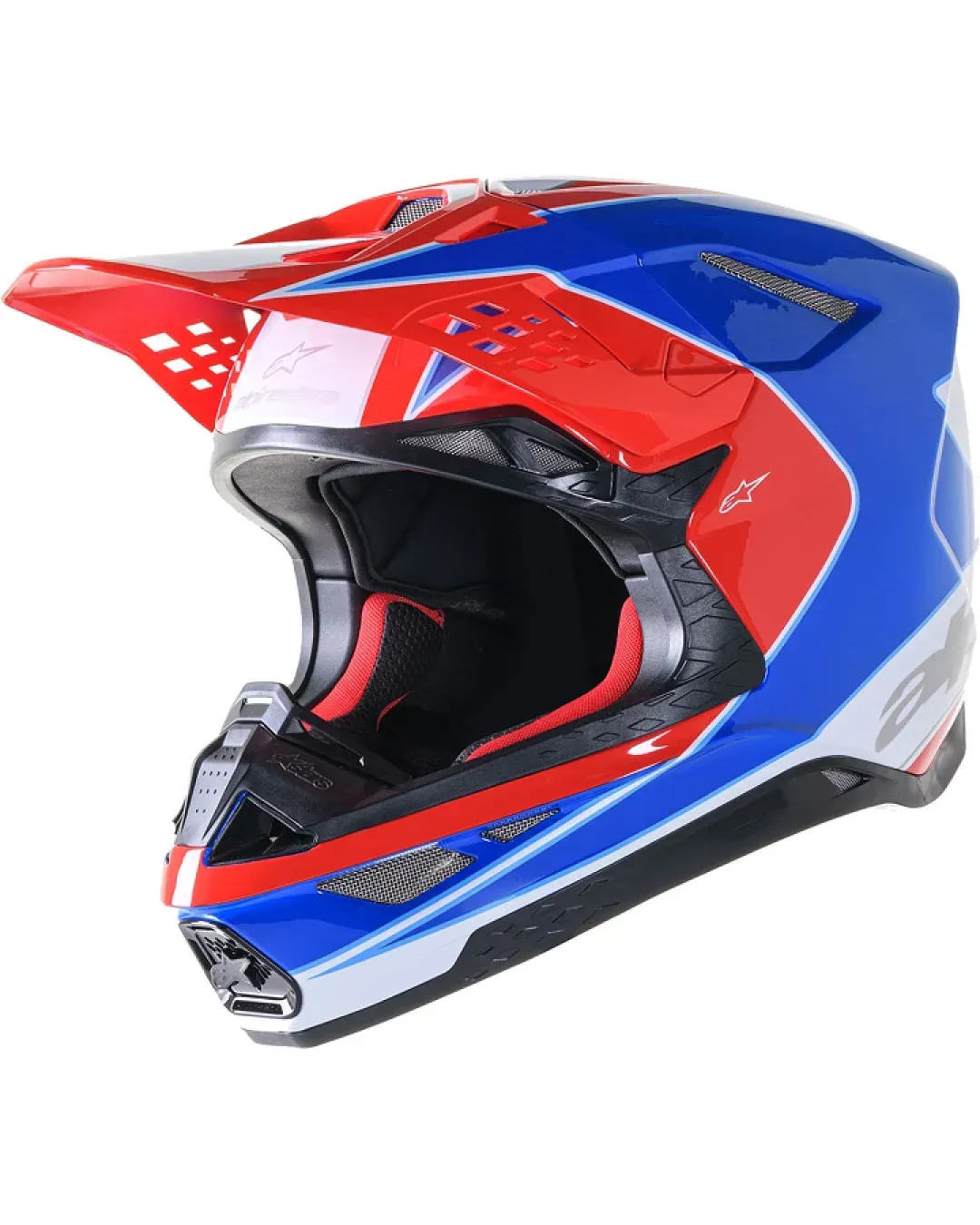 Мотокрос каска ALPINESTARS SM10 AEON RD/BL