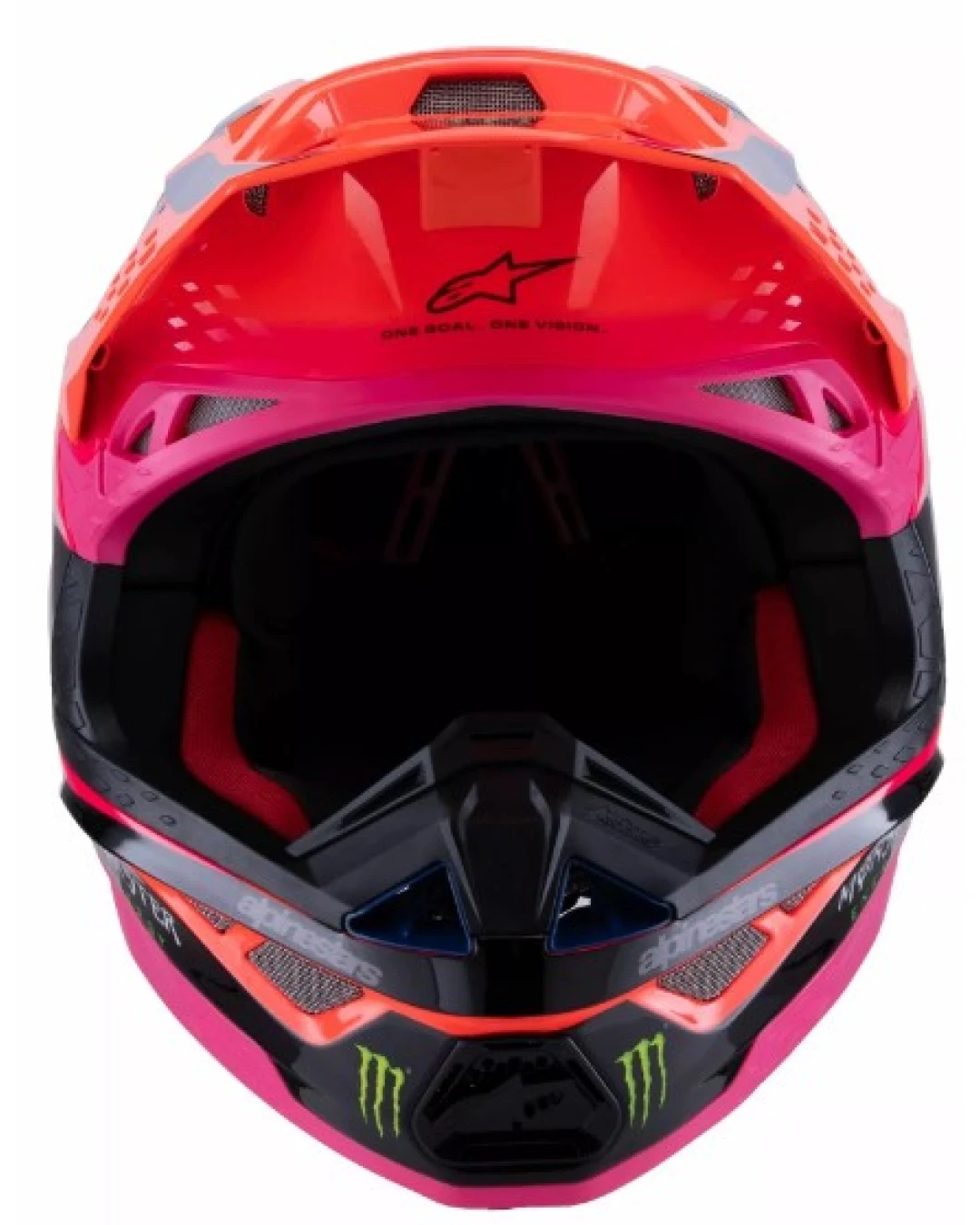 Мотокрос каска ALPINESTARS SM10 Deegan OR/PU/PK