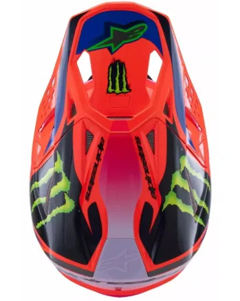 Мотокрос каска ALPINESTARS SM10 Deegan OR/PU/PK