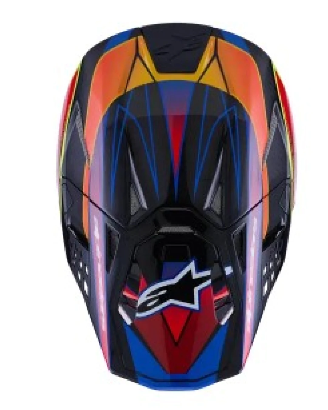 Мотокрос каска ALPINESTARS SM10 ERA BLUE/RED/YL