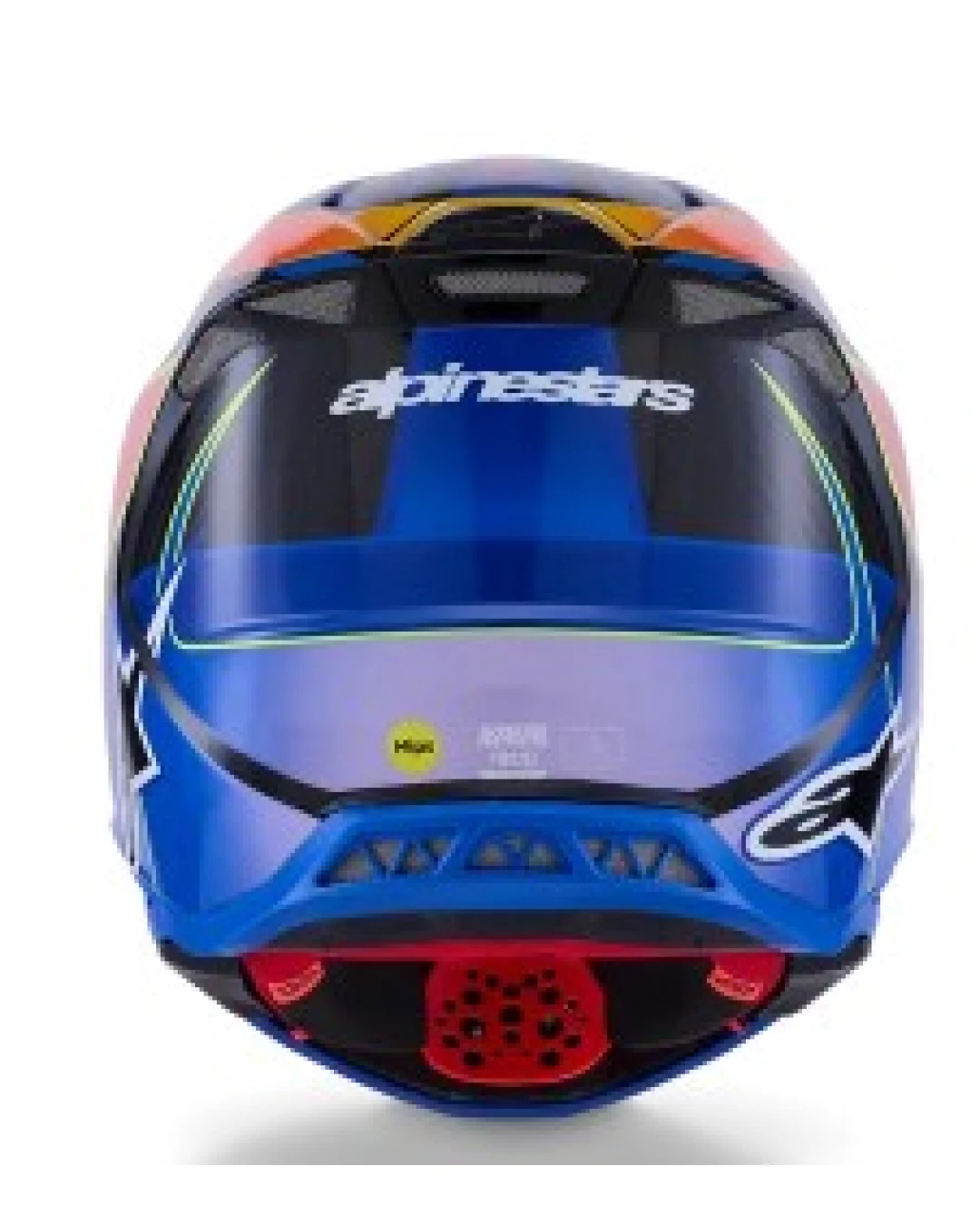 Мотокрос каска ALPINESTARS SM10 ERA BLUE/RED/YL