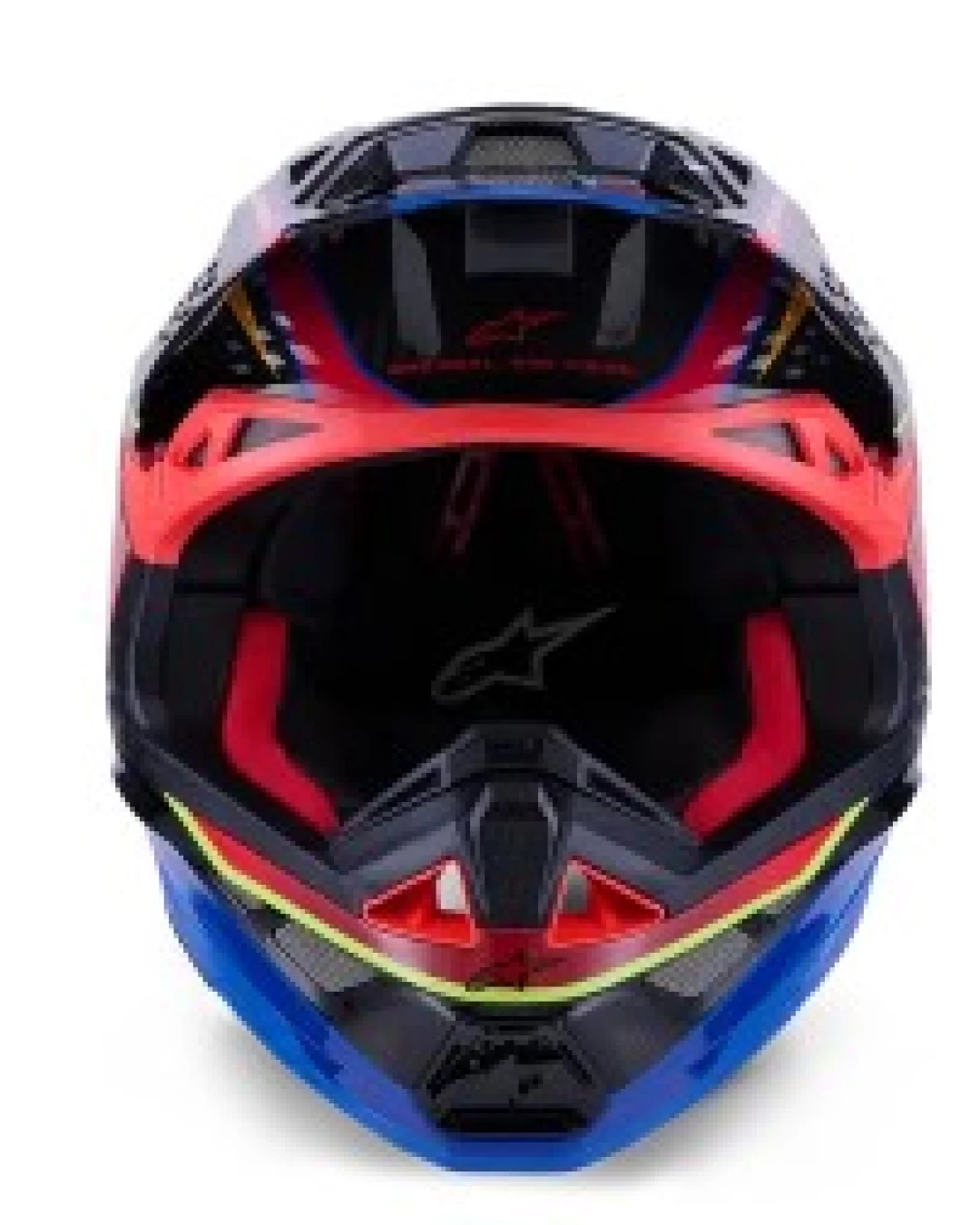 Мотокрос каска ALPINESTARS SM10 ERA BLUE/RED/YL