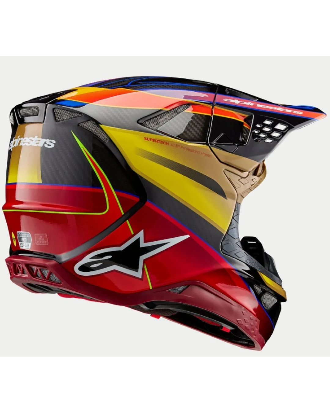 Мотокрос каска ALPINESTARS SM10 ERA GOLD