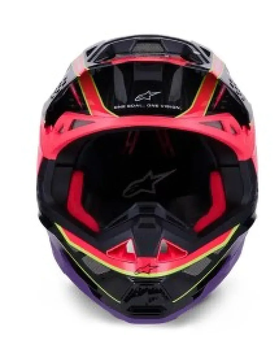 Мотокрос каска ALPINESTARS SM10 ERA PINK/VIO/YL