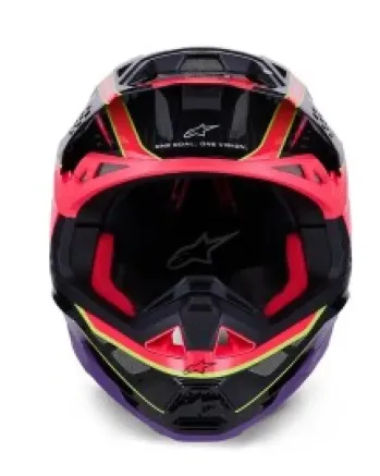 Мотокрос каска ALPINESTARS SM10 ERA PINK/VIO/YL