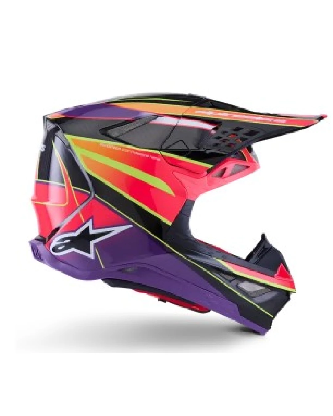 Мотокрос каска ALPINESTARS SM10 ERA PINK/VIO/YL