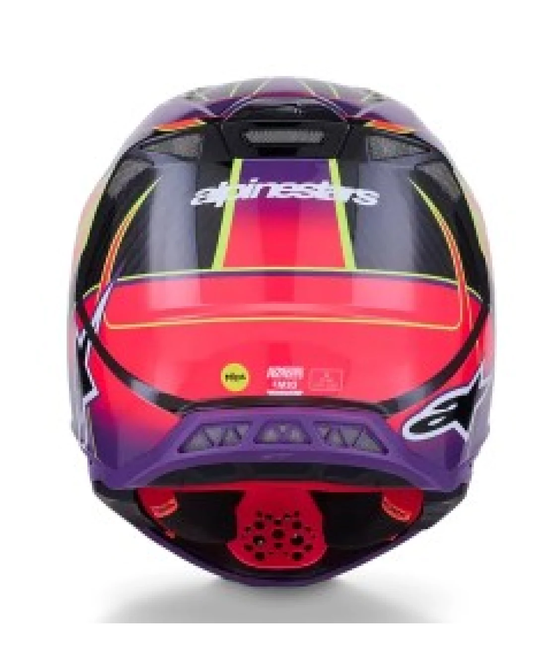 Мотокрос каска ALPINESTARS SM10 ERA PINK/VIO/YL