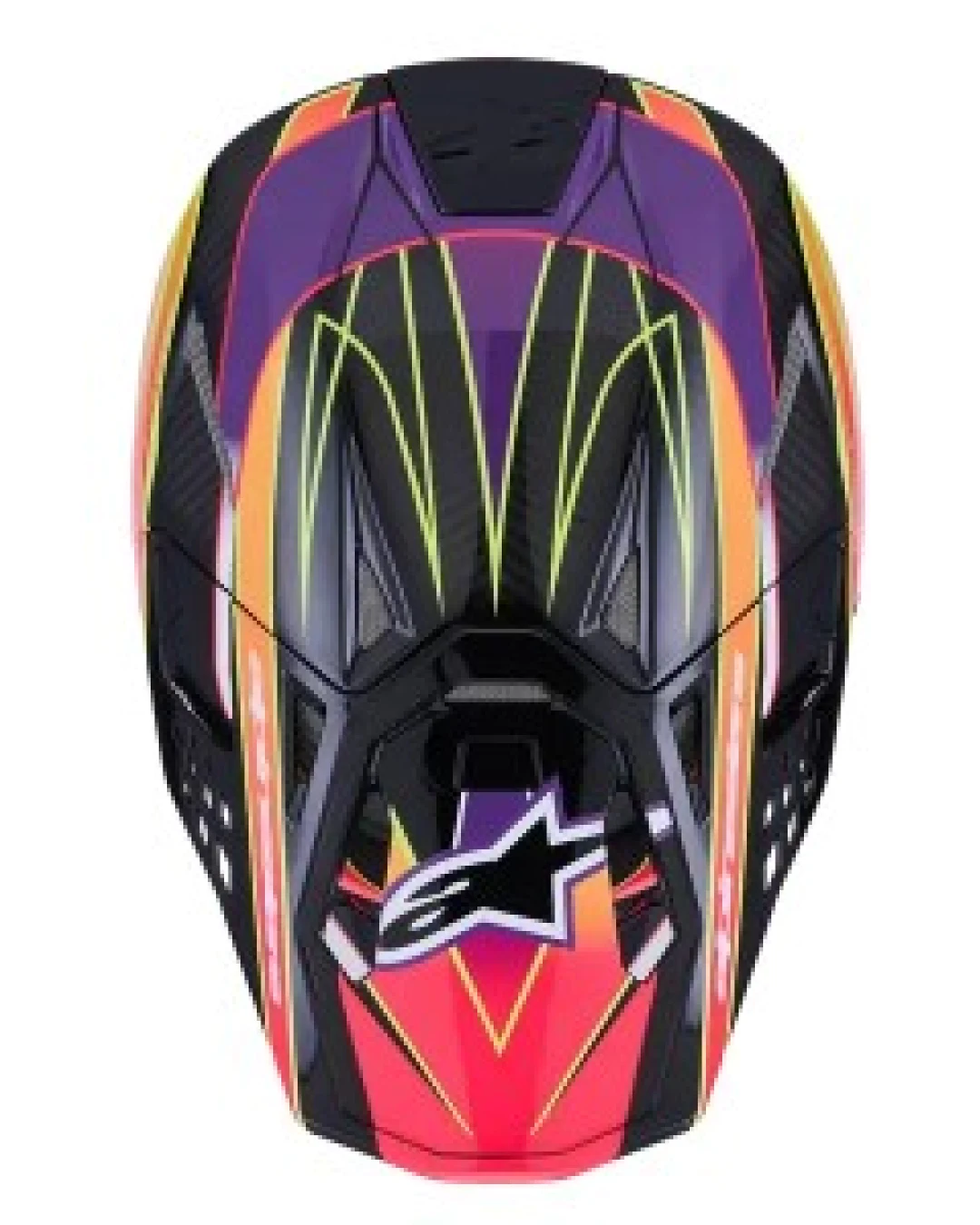 Мотокрос каска ALPINESTARS SM10 ERA PINK/VIO/YL