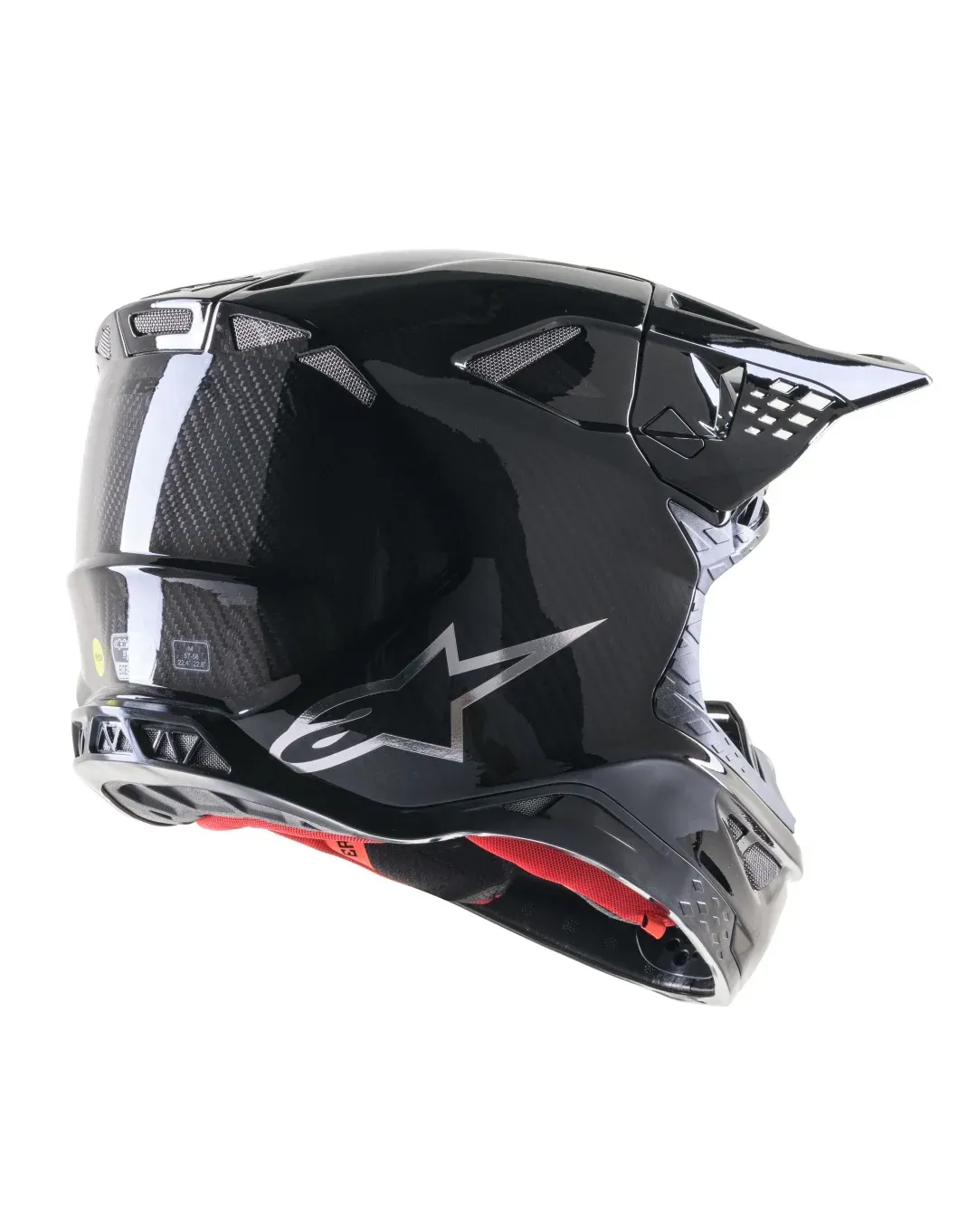 Мотокрос каска ALPINESTARS SM10 FAME CARBON