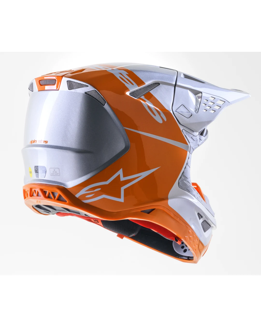 Мотокрос каска ALPINESTARS SM10 FLOOD ORANGE