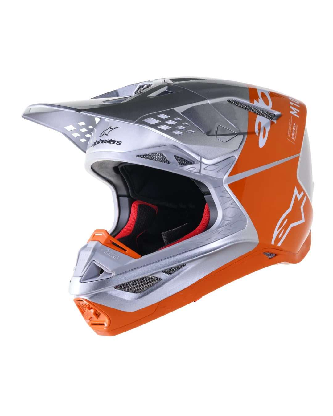 Мотокрос каска ALPINESTARS SM10 FLOOD ORANGE